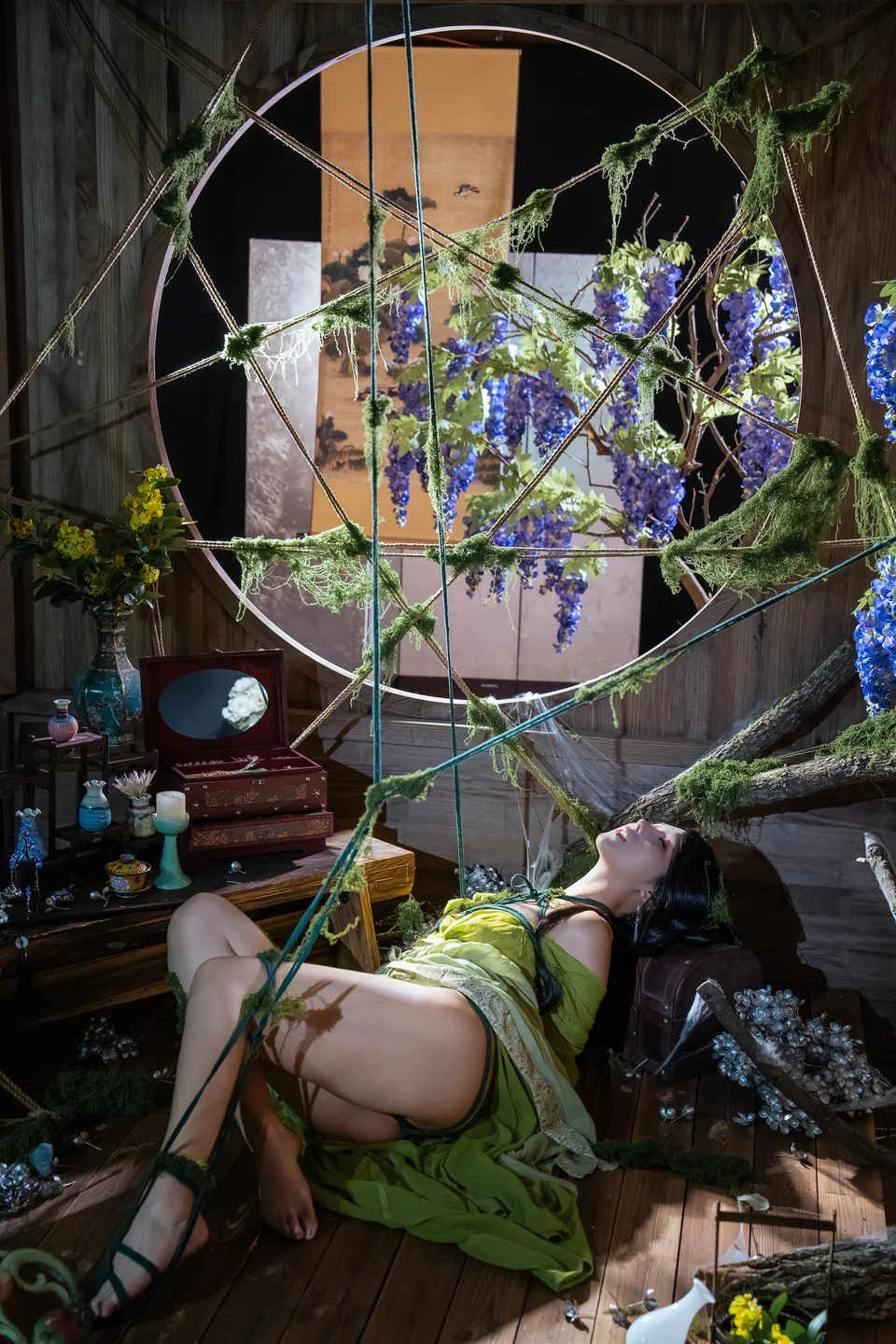 云溪溪 - &奶桃桃 苔缚 [93P,1V-3.38GB] tg@simisebaisi 【丝足阁】022.webp